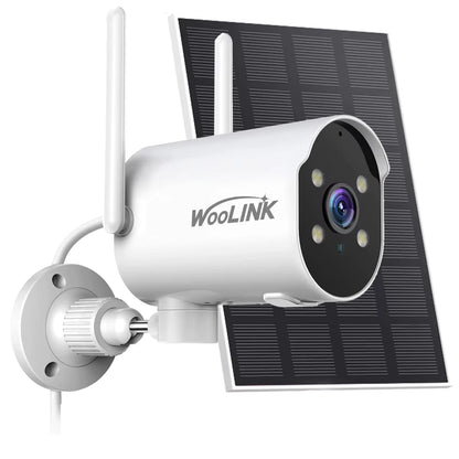 Solar Camera 2K Wireless Wifi Security Camera 2.4G Battery Solar Security Camera Floodlight Color Night Vision Alarming