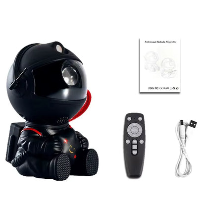 Galaxy Star Projector Night Light Astronaut Space Ceiling LED Lamp for Bedroom Home Decor Kids Gift - Starry Nebula Projector